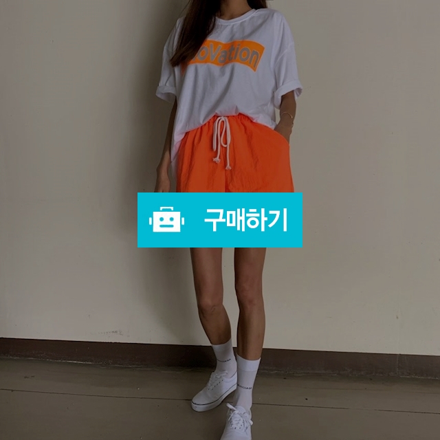 형광 프린팅 오버핏 반팔티 / 파이브룸 / 디비디비 / 구매하기 / 특가할인