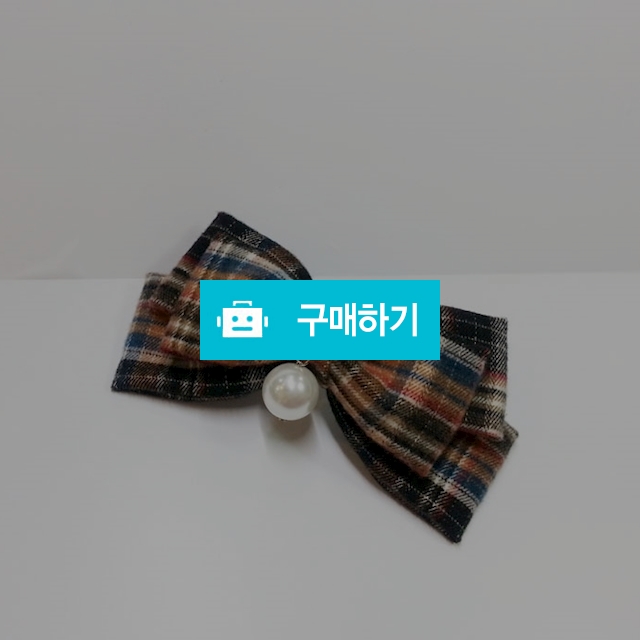 이 계절엔 체크 헤어핀 #19. / 창작하는 장사꾼 / 디비디비 / 구매하기 / 특가할인