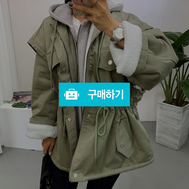 양털안감 후드집업 겨울 더블야상점퍼 2컬러 / 제이루루 / 디비디비 / 구매하기 / 특가할인