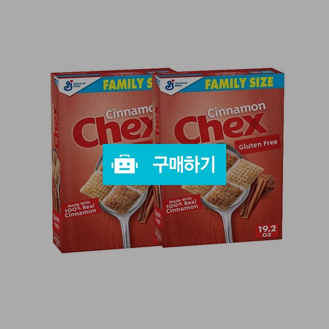 Cinnamon Chex Breakfast Cereal 첵스 시리얼 19.2 oz (2EA) / 캘리오피스 / 디비디비 / 구매하기 / 특가할인