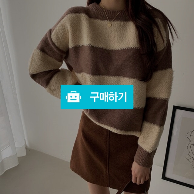 단가라 뽀글이 티 / 디어러버dearlover님의 스토어 / 디비디비 / 구매하기 / 특가할인