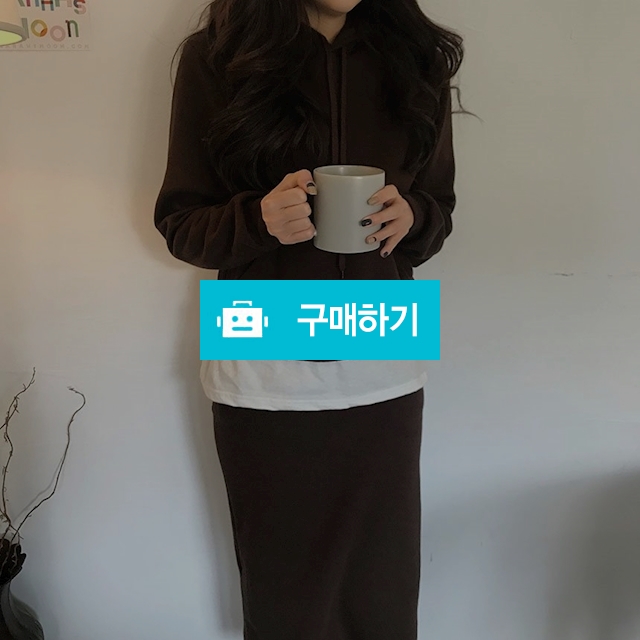 기모 레이어드 후드 스커트 트레이닝복 세트 / choislabel님의 스토어 / 디비디비 / 구매하기 / 특가할인