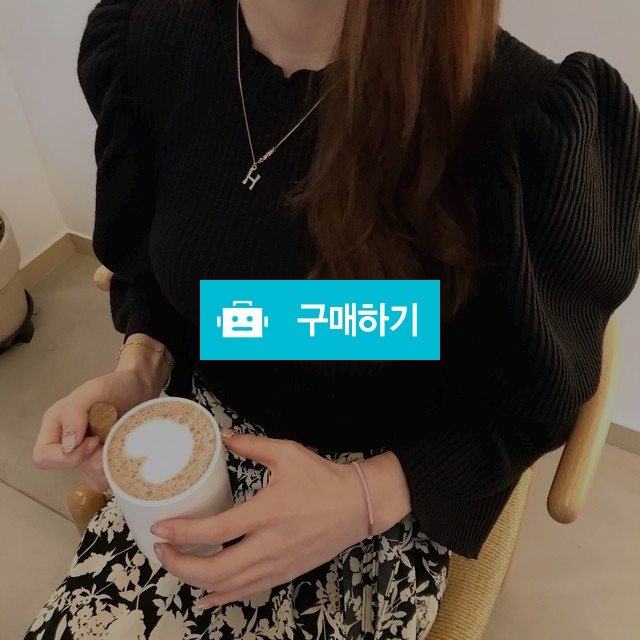 골지 벌룬 퍼프 니트 / 라움하제 / 디비디비 / 구매하기 / 특가할인