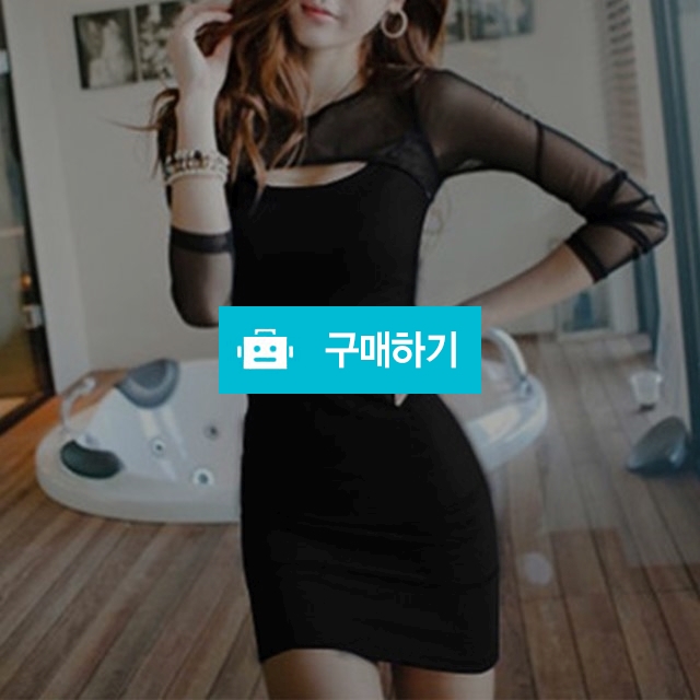 볼륨 앞트임 라인 섹시 홀복원피스  / 와드팩토리 / 디비디비 / 구매하기 / 특가할인