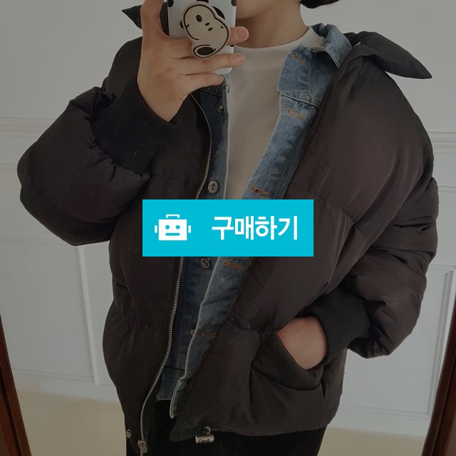 레이어드 웰론 청 숏패딩  / luvming님의 스토어 / 디비디비 / 구매하기 / 특가할인