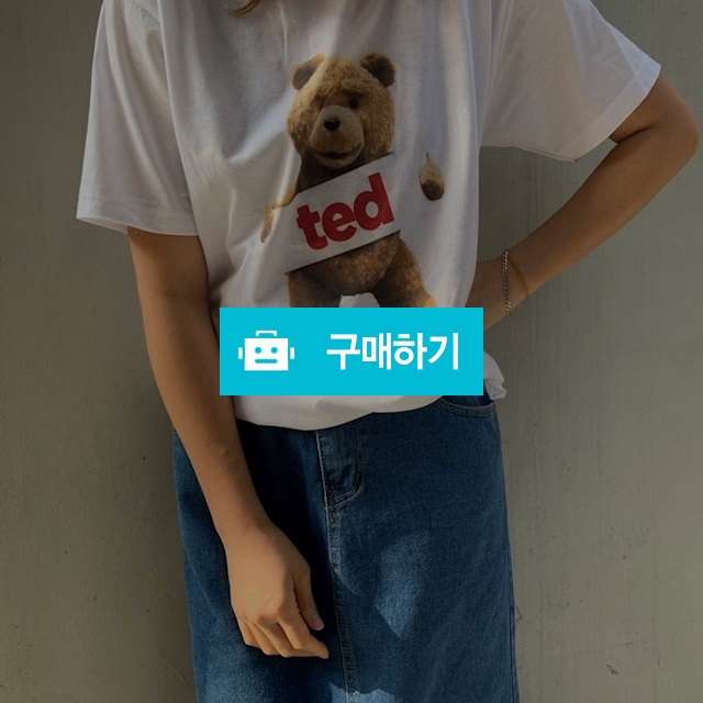 유니크한 테드 반팔 티셔츠 / 쏘울미의 톡톡 스타일 / 디비디비 / 구매하기 / 특가할인