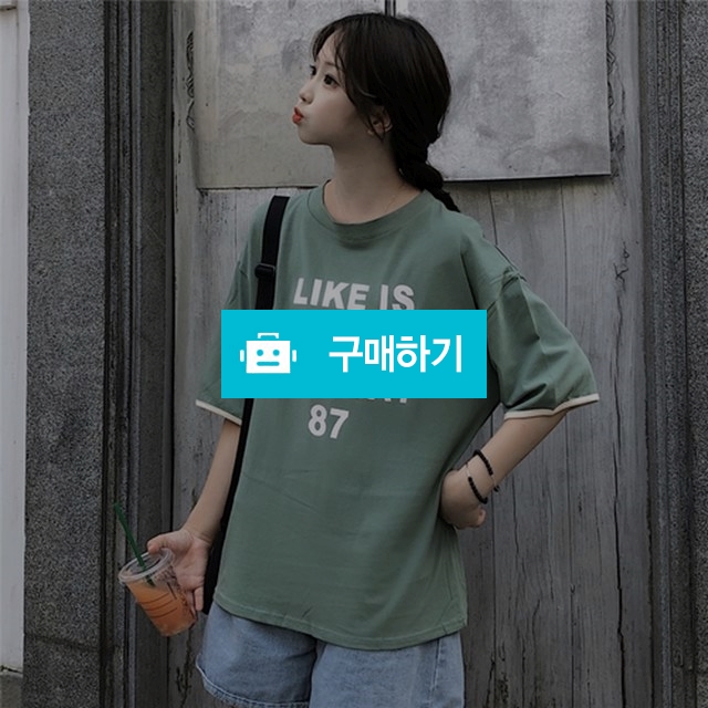 [ZZ733] 라이크 프린팅 박시 티셔츠 / 더퍼니잇 / 디비디비 / 구매하기 / 특가할인