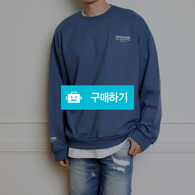 로고 오버핏맨투맨 / 블리트님의 스토어 / 디비디비 / 구매하기 / 특가할인