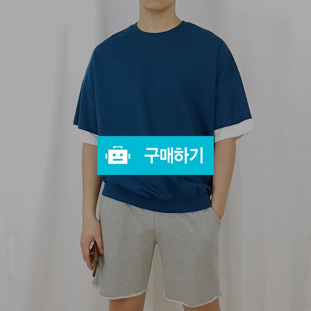 남녀공용 빅사이즈 오버핏 커플 반팔 맨투맨 4컬러 / 드림스타일님의 스토어 / 디비디비 / 구매하기 / 특가할인