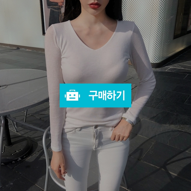 기본 브이넥 울 이너 티셔츠 / 투홀릭님의 스토어 / 디비디비 / 구매하기 / 특가할인