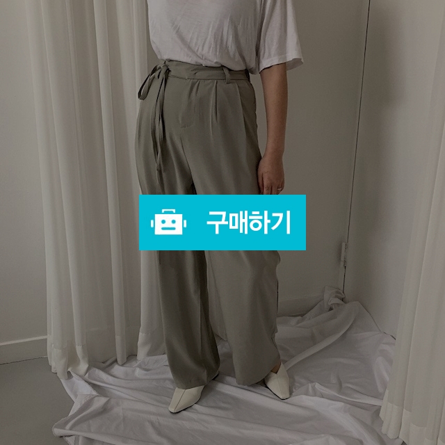 [마인드식스]허리끈 와이드 밴딩 슬랙스 / 마인드식스 / 디비디비 / 구매하기 / 특가할인