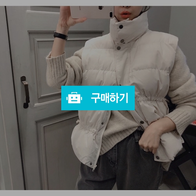 오버핏 하이넥 웰론 숏 패딩조끼 / 루디아언니님의 스토어 / 디비디비 / 구매하기 / 특가할인