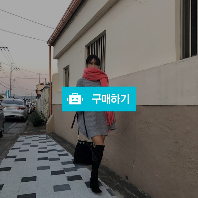 루즈핏 터틀넥 니트원피스 / 안녕릴리 / 디비디비 / 구매하기 / 특가할인