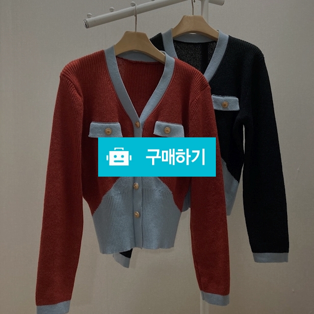 시보리 가디건 니트 / 지영쌀롱 / 디비디비 / 구매하기 / 특가할인