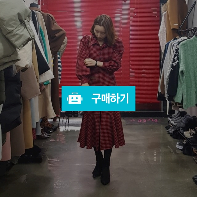 벌룬 체크 프릴 원피스 / 프롬미인님의 스토어 / 디비디비 / 구매하기 / 특가할인