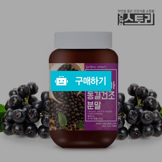 건강스토리 아로니아 분말 200g / 건강스토리 / 디비디비 / 구매하기 / 특가할인