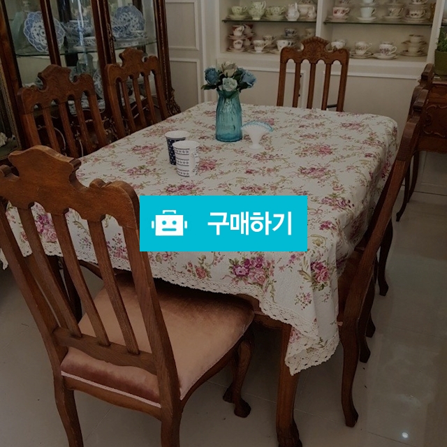핑크부케옥스포드테이블보 / 리틀킨스님의 스토어 / 디비디비 / 구매하기 / 특가할인