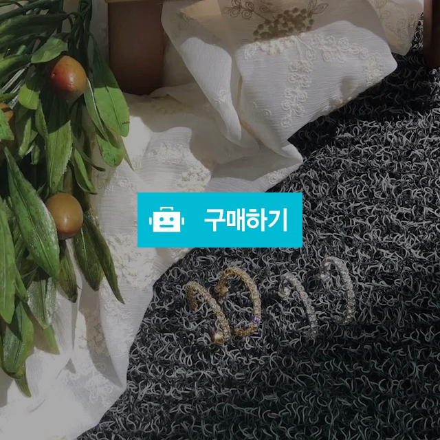 큐빅 반짝 기본 링 귀걸이 / 올라썬 / 디비디비 / 구매하기 / 특가할인