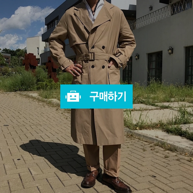 남자 롱 트렌치코트 3color / 어글리듀오님의 스토어 / 디비디비 / 구매하기 / 특가할인