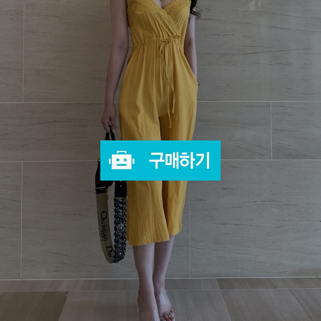 브이넥 레이스 민소매 점프슈트 / 럽엔 / 디비디비 / 구매하기 / 특가할인