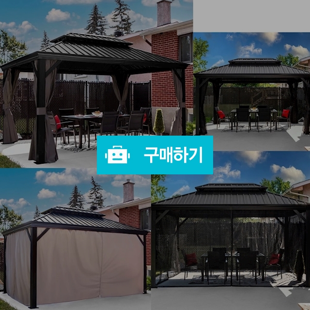 소자그 3X3.5 가제보 조립식 야외정자 파고라 옥상정원 테라스 원두막 전원주택 바베큐장 / 다모아아토즈님의 스토어 / 디비디비 / 구매하기 / 특가할인
