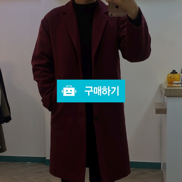 남자 울 이중지 싱글 코트 (4color) / 입을사람님의 스토어 / 디비디비 / 구매하기 / 특가할인