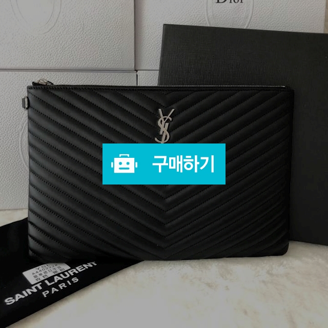 입생로랑 클러치백 / 명품이최고다님의 스토어 / 디비디비 / 구매하기 / 특가할인
