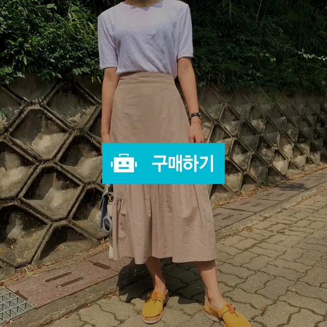 하이웨스트 밴딩 A라인 롱스커트 / 룩룩님의 스토어 / 디비디비 / 구매하기 / 특가할인