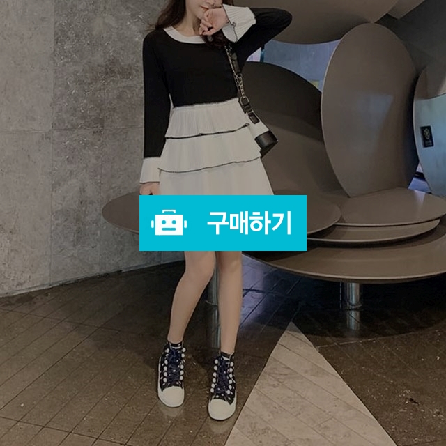 블랙앤화이트 플리츠 캉캉 원피스 / 부티크스타일님의 스토어 / 디비디비 / 구매하기 / 특가할인