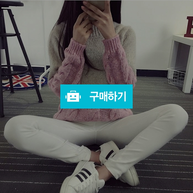 배색니트 / 라비에벨르님의 스토어 / 디비디비 / 구매하기 / 특가할인