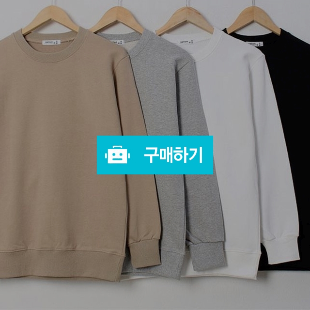 남녀공용 무지 커플 맨투맨 티 110 빅사이즈까지 / 스타일런님의 스토어 / 디비디비 / 구매하기 / 특가할인