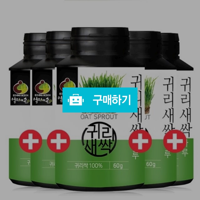 [EVENT] 국내산100% 귀리새싹 가루 분말 5통 300g (60g x 5통) / 힐링룸(Healing Room) / 디비디비 / 구매하기 / 특가할인