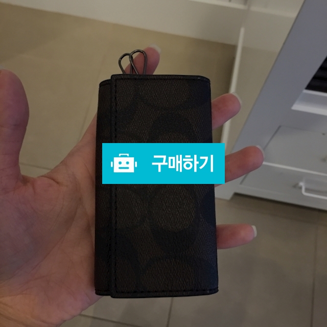 COACH 코치 남성 6링 열쇠고리 시그니처 열쇠지갑 / F64005 / 황금나무님의 스토어 / 디비디비 / 구매하기 / 특가할인