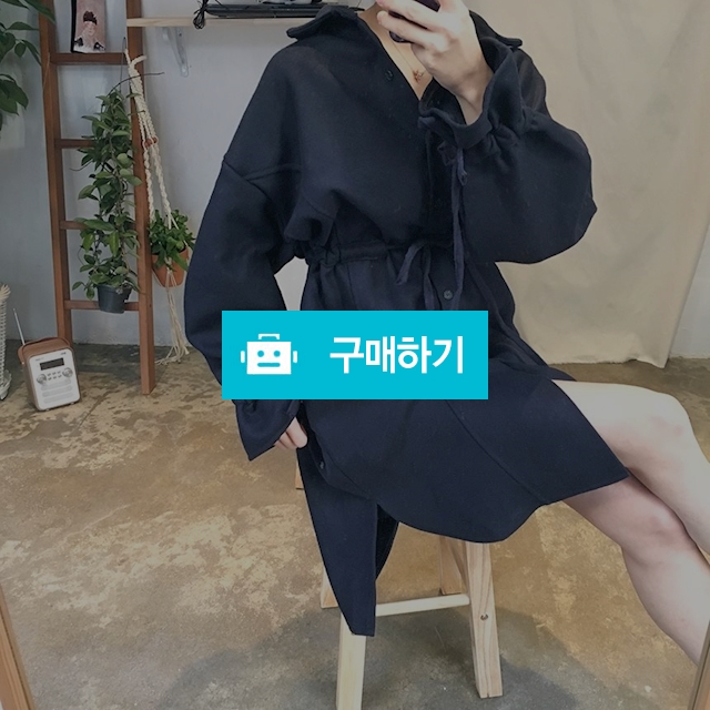 루즈핏 허리끈 리본 셔츠 원피스 / 벽화마을 아희님의 스토어 / 디비디비 / 구매하기 / 특가할인