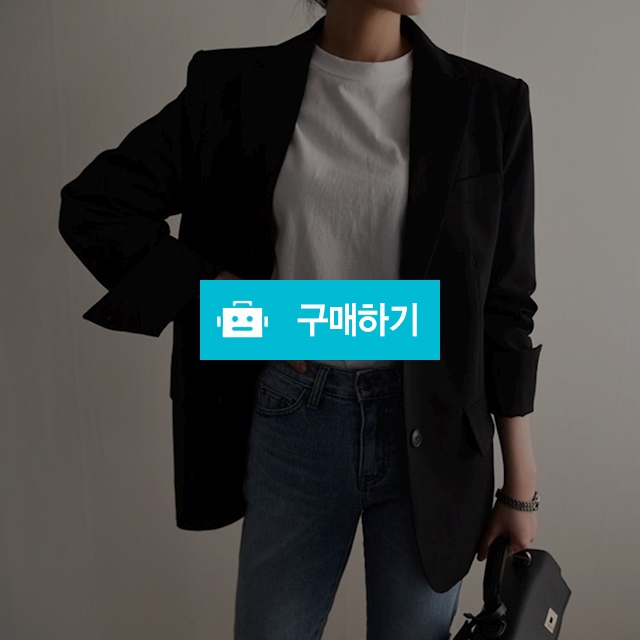 심플 베이직 투버튼 자켓 / 아이이뻐라 / 디비디비 / 구매하기 / 특가할인