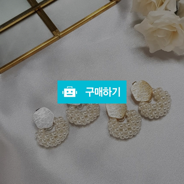 무광 진주 귀걸이 (무배) / 단미링 / 디비디비 / 구매하기 / 특가할인