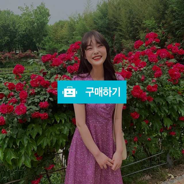 브이넥 플라워 퍼프 롱원피스  / 러브피기님의 스토어 / 디비디비 / 구매하기 / 특가할인