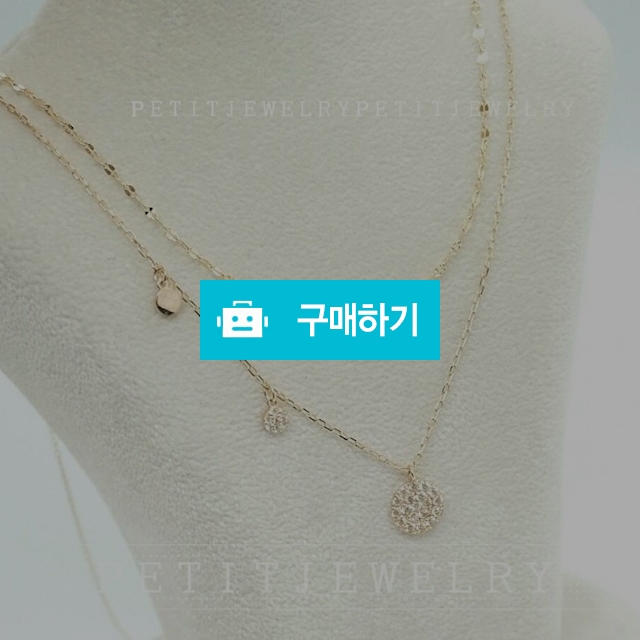 두줄맥라운목걸이 / 쁘띠주얼리님의 스토어 / 디비디비 / 구매하기 / 특가할인