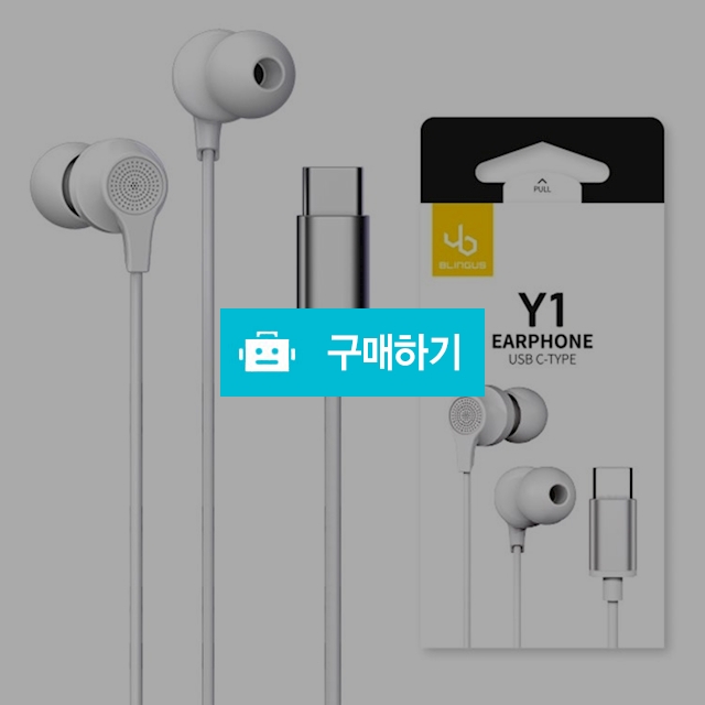 블링어스 시리즈 Y1 C타입 유선 이어폰 / 블링어스님의 스토어 / 디비디비 / 구매하기 / 특가할인