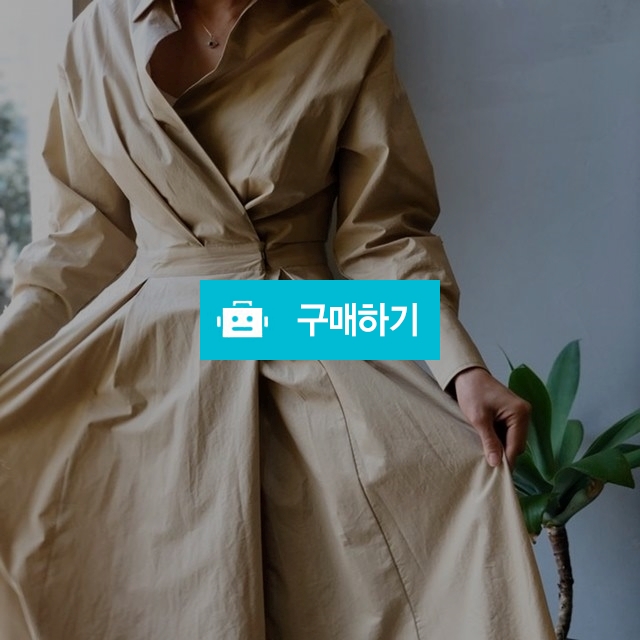 코튼 셔링 셔츠 롱 원피스 / 샵일공일 / 디비디비 / 구매하기 / 특가할인