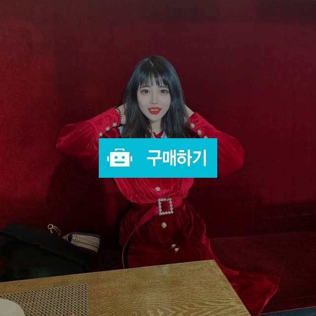 배색 카라 벨트 벨벳원피스 / NINNA / 디비디비 / 구매하기 / 특가할인