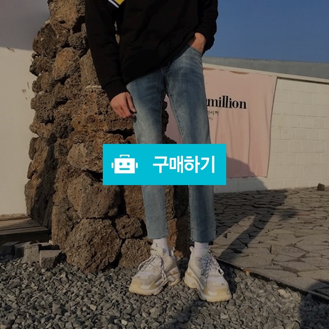 봄신상 [레오데님] 남자청바지 남자바지 남자데일리룩 남자일자바지 / GOD도매 / 디비디비 / 구매하기 / 특가할인