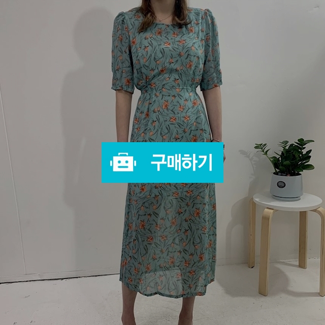 스퀘어넥 퍼프 롱 원피스 / 민클로즈 / 디비디비 / 구매하기 / 특가할인