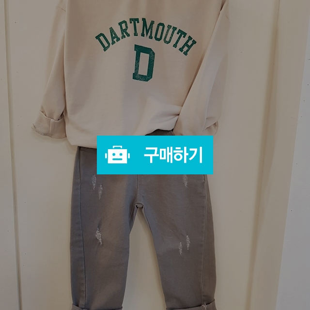 다트 맨투맨&에이든배기팬츠 / 쏠양네님의 스토어 / 디비디비 / 구매하기 / 특가할인