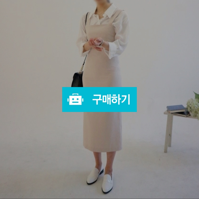 뷔에스티 멜빵 트임 롱 원피스 / nuris23님의 스토어 / 디비디비 / 구매하기 / 특가할인