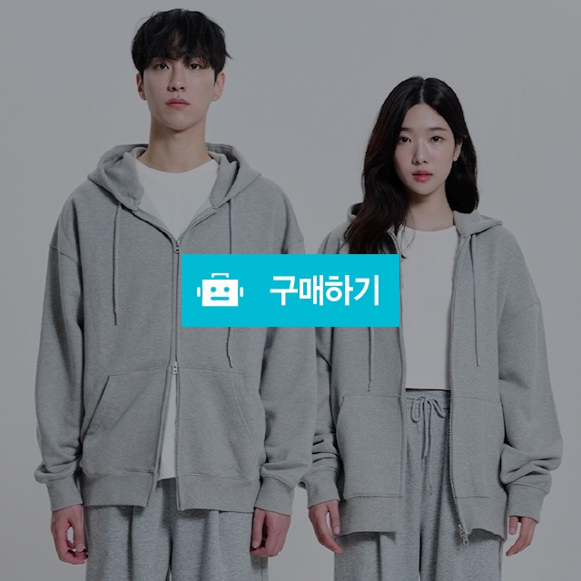 남녀공용 오버핏 투웨이 후드 집업 / 앤어바웃 / 디비디비 / 구매하기 / 특가할인