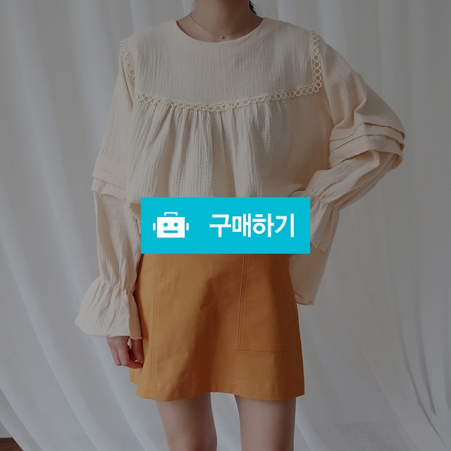 레이스 핀턱 블라우스 / 마마모드 / 디비디비 / 구매하기 / 특가할인