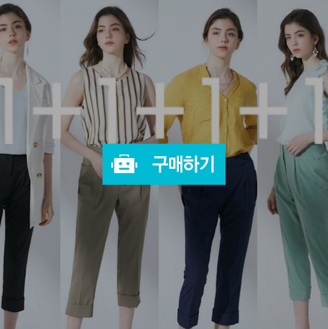 시원하고 편안한 여성 7부팬츠 4매세트 [뒷밴딩 4컬러] / WOW374 / 디비디비 / 구매하기 / 특가할인
