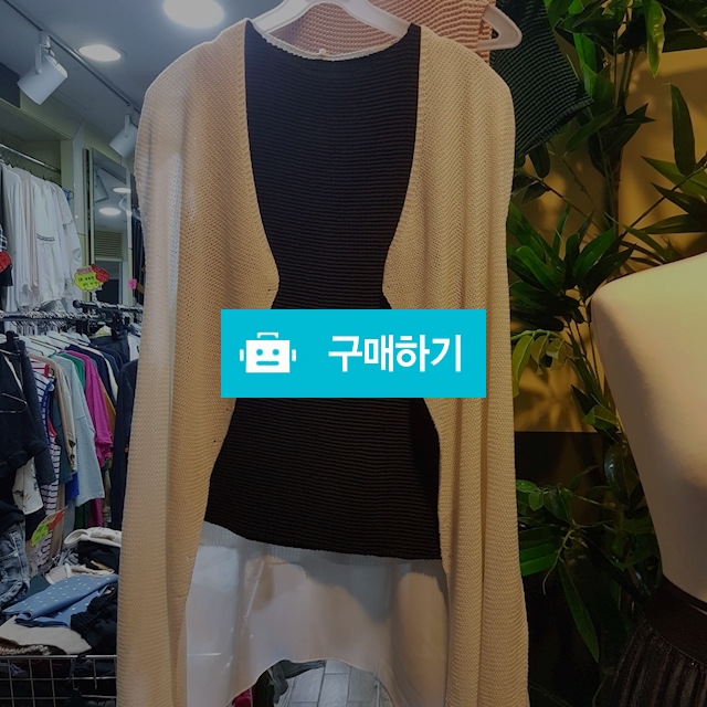명품주름나시*가디건 / 도도공주님의 스토어 / 디비디비 / 구매하기 / 특가할인