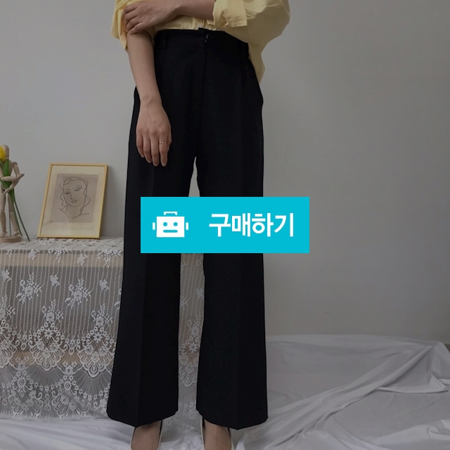 하이웨스트 와이드 슬랙스 / 콩고님의 스토어 / 디비디비 / 구매하기 / 특가할인